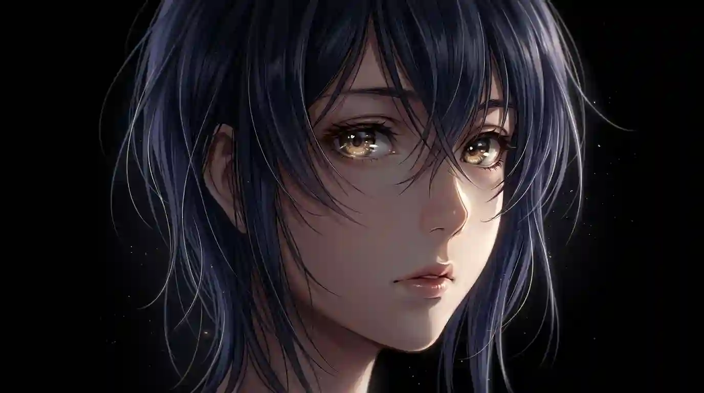 A-close-up-face-against-a-black-background