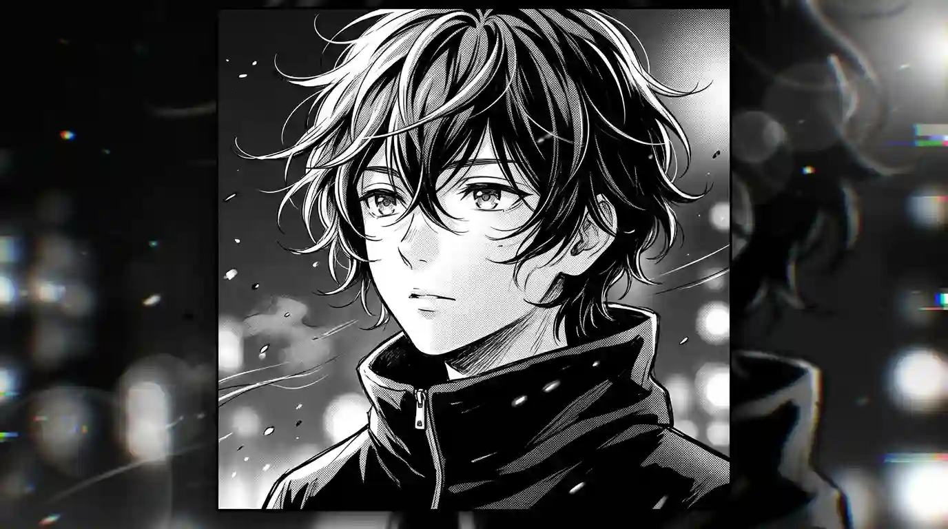 Anime-Black-and-White-PFP-GIF-4