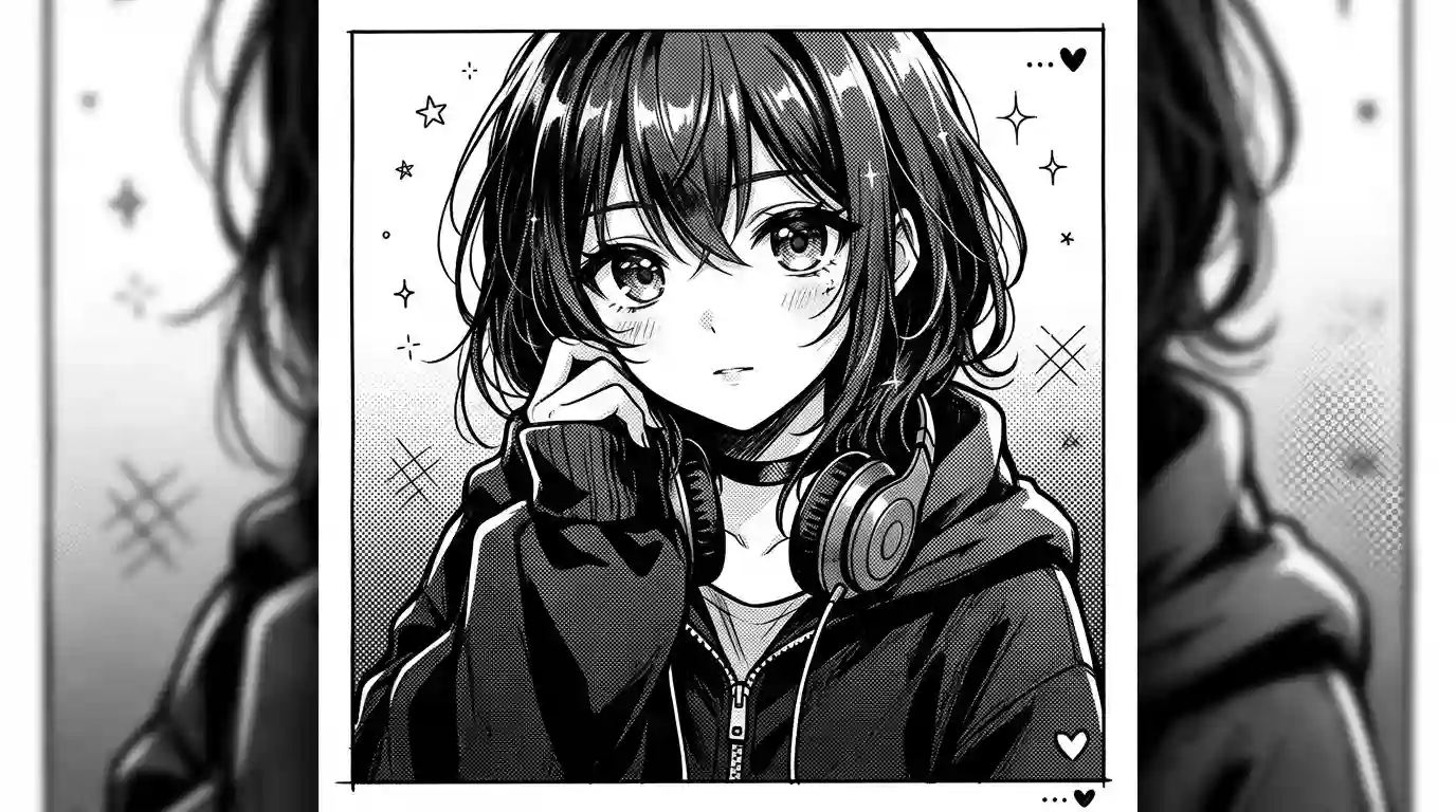 Anime-Black-and-White-PFP-for-Pinterest-and-Instagram-1
