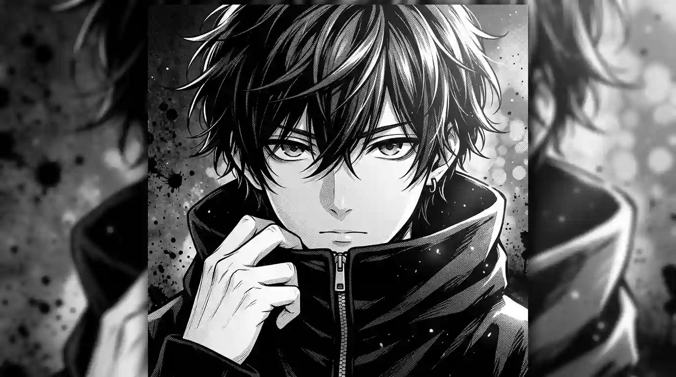 Best-Anime-Black-and-White-PFP-Ideas-2