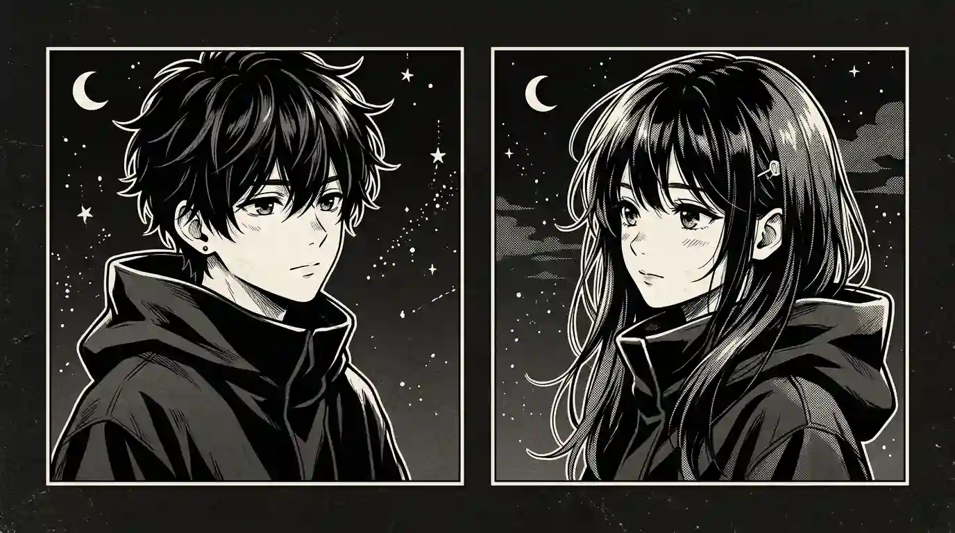 Specific-Anime-Black-and-White-PFP-2