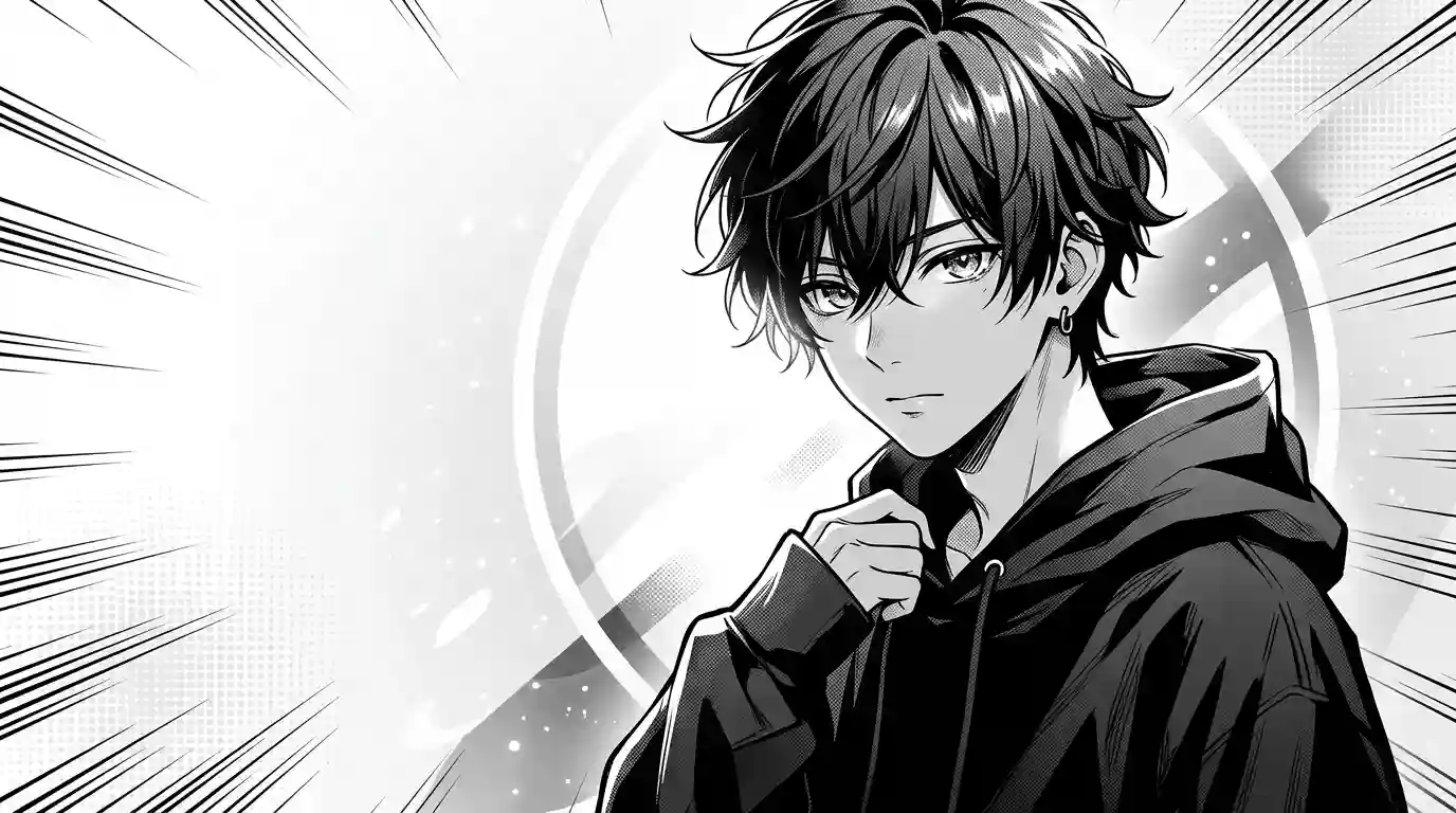What Is an Anime Black and White PFP  