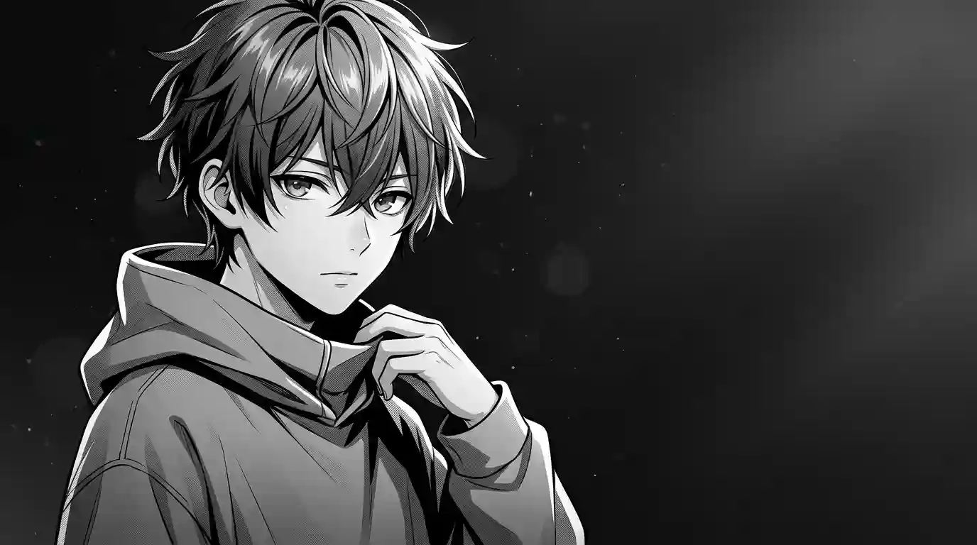 What-Is-an-Anime-Black-and-White-PFP-4